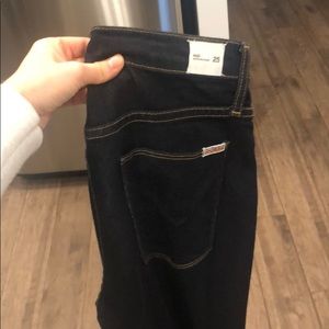 Size 25 dark denim Hudson jeans